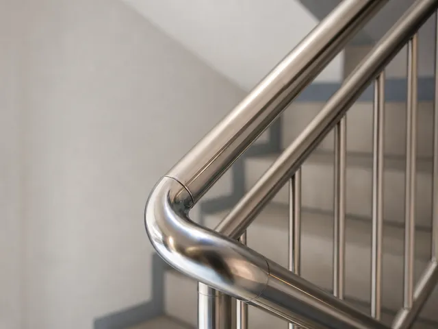 Handlauf und Geländer im Treppenhaus