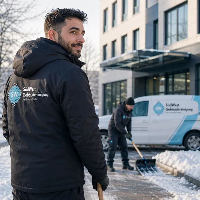 Streudienst gegen Eis